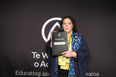 Photo from the TWoA Tāmaki Makaurau 2023 Graduations (Ceremony 5 @ 3pm), held at the Due Drop Events Centre, Manukau, Auckland, New Zealand on Thursday, 8 June, 2023. Photo: InstaBooth by KeyImagery Photography. Copyright: © Te Wānanga o Aotearoa.