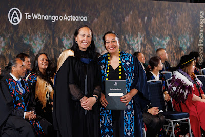 Photo from the TWoA Tāmaki Makaurau 2023 November Graduations (Ceremony 1 @ 1pm), held at the Due Drop Events Centre, Manukau, Auckland, New Zealand on Tuesday, 28 November, 2023. Photo: Mike Walen / KeyImagery Photography. Copyright: © Te Wānanga o Aotearoa.