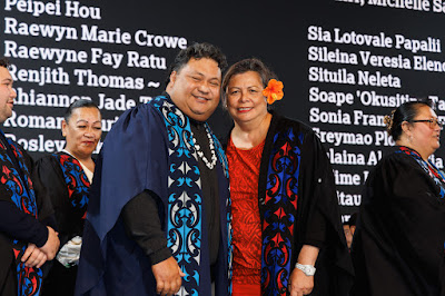 Photo from the TWoA Tāmaki Makaurau 2024 Graduations (Ceremony 4 @ 7pm), held at Church Unlimited, Glendene, Auckland, New Zealand on Tuesday, 25 June, 2024. Photo: Mike Walen / KeyImagery Photography. Copyright: © Te Wānanga o Aotearoa.