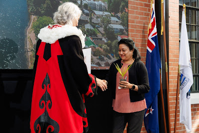 Photo from the HCC NZ Citizenship Ceremony (Morning) held in The Atrium, Wintec/Te Pukenga, Hamilton, Waikato, New Zealand at 10:00am on Monday, 12 February, 2024. Photo: Mike Walen / KeyImagery Photography. Copyright: © Hamilton City Council.