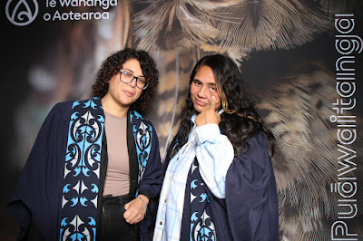 Photo from the TWoA Waiariki 2025 Graduation (Kawerau), held at the Rautahi Marae in Kawerau, Bay of Plenty, New Zealand on Friday, 16 May, 2025. Photo: InstaBooth by KeyImagery Photography. Copyright: © 2025 Te Wānanga o Aotearoa.