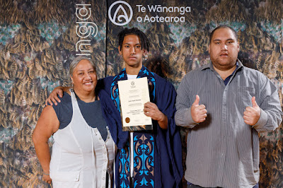 Photo from the TWoA Tainui 2019 Graduations (Ceremony 2),  held at Hamilton Boys' High School, Hamilton, New Zealand. Taken: Wednesday 17 April 2019. Photo: Mike Walen / KeyImagery Photography. Copyright: © Te Wānanga o Aotearoa.