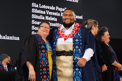 Photo from the TWoA Tāmaki Makaurau 2024 Graduations (Ceremony 4 @ 7pm), held at Church Unlimited, Glendene, Auckland, New Zealand on Tuesday, 25 June, 2024. Photo: Mike Walen / KeyImagery Photography. Copyright: © Te Wānanga o Aotearoa.