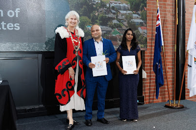 Photo from the HCC NZ Citizenship Ceremony 1 (Morning) held at The Atrium, Wintec/Te Pukenga, Hamilton, Waikato, New Zealand at 10:00am on Monday, 15 April, 2024. Photo: Mike Walen / KeyImagery Photography. Copyright: © Hamilton City Council.