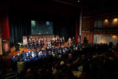 Photo from the TWoA Tāmaki Makaurau 2023 Graduations (Ceremony 5 @ 3pm), held at the Due Drop Events Centre, Manukau, Auckland, New Zealand on Thursday, 8 June, 2023. Photo: Mike Walen / KeyImagery Photography. Copyright: © Te Wānanga o Aotearoa.