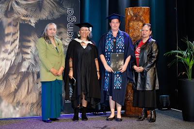 Photo from the TWoA Tainui 2025 Graduations (Ceremony 3 @ 10am) held at Claudelands Event Centre in Hamilton, Waikato, New Zealand on Wednesday, 30 April, 2025. Photography by Mike Walen / KeyImagery Photography. Copyright: © 2025 Te Wānanga o Aotearoa.