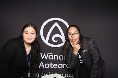 Photo from the TWoA Tāmaki Makaurau 2023 Graduations (Ceremony 4 @ 10am), held at the Due Drop Events Centre, Manukau, Auckland, New Zealand on Thursday, 8 June, 2023. Photo: InstaBooth by KeyImagery Photography. Copyright: © Te Wānanga o Aotearoa.