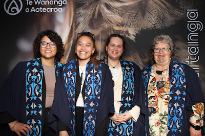 Photo from the TWoA Waiariki 2025 Graduation (Kawerau), held at the Rautahi Marae in Kawerau, Bay of Plenty, New Zealand on Friday, 16 May, 2025. Photo: InstaBooth by KeyImagery Photography. Copyright: © 2025 Te Wānanga o Aotearoa.