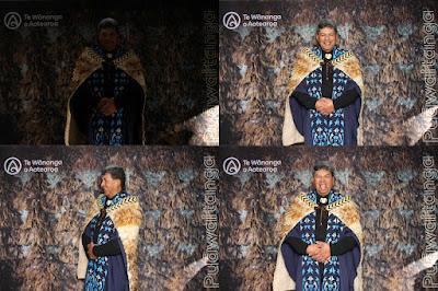 Booth photo from the TWoA Waiariki 2023 Graduations (Waiwhero), held at Te Puia, Rotorua, Bay of Plenty, New Zealand on Friday, 12 May, 2023. Photo: Instabooth by KeyImagery. Copyright: © Te Wānanga o Aotearoa.
