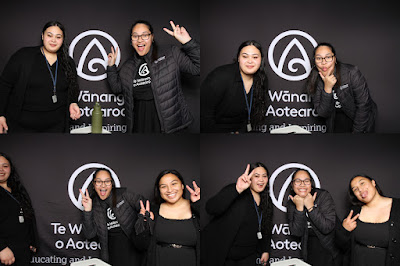 Photo from the TWoA Tāmaki Makaurau 2023 Graduations (Ceremony 4 @ 10am), held at the Due Drop Events Centre, Manukau, Auckland, New Zealand on Thursday, 8 June, 2023. Photo: InstaBooth by KeyImagery Photography. Copyright: © Te Wānanga o Aotearoa.