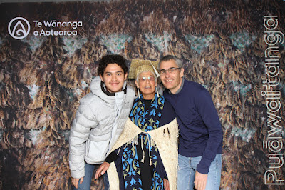 Booth photo from the TWoA Waiariki 2023 Graduations (Waiwhero), held at Te Puia, Rotorua, Bay of Plenty, New Zealand on Friday, 12 May, 2023. Photo: Instabooth by KeyImagery. Copyright: © Te Wānanga o Aotearoa.