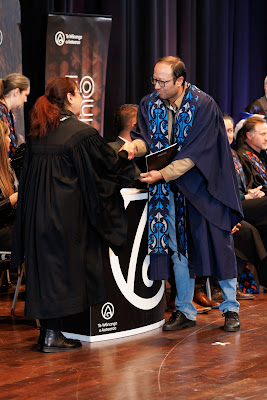 Photo from the TWoA Tāmaki Makaurau 2023 Graduations (Ceremony 2 @ 3pm), held at the Due Drop Events Centre, Manukau, Auckland, New Zealand on Wednesday, 7 June, 2023. Photo: Mike Walen / KeyImagery Photography. Copyright: © Te Wānanga o Aotearoa.