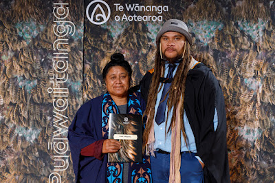 Photo from the TWoA Tainui 2019 Graduations (Ceremony 1),  held at Hamilton Boys' High School, Hamilton, New Zealand. Taken: Wednesday 17 April 2019. Photo: Mike Walen / KeyImagery Photography. Copyright: © Te Wānanga o Aotearoa.