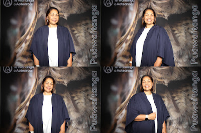 Booth photo from the TWoA Tainui 2025 Graduations (Ceremony 2 @ 2pm) held at Claudelands Event Centre in Hamilton, Waikato, New Zealand on Tuesday, 29 April, 2025. Photography by InstaBooth / KeyImagery Photography. Copyright: © 2025 Te Wānanga o Aotearoa.