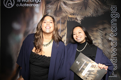 Booth photo from the TWoA Tainui 2025 Graduations (Ceremony 2 @ 2pm) held at Claudelands Event Centre in Hamilton, Waikato, New Zealand on Tuesday, 29 April, 2025. Photography by InstaBooth / KeyImagery Photography. Copyright: © 2025 Te Wānanga o Aotearoa.