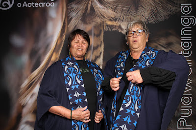 Photo from the TWoA Waiariki 2025 Graduation (Ōpōtiki) held at the De Luxe Theatre in Ōpōtiki, Bay of Plenty, New Zealand on Friday, 23 May, 2025. Photo: InstaBooth by KeyImagery Photography. Copyright: © 2025 Te Wānanga o Aotearoa.