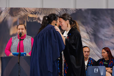Photo from the TWoA Te Tai Tokerau (Kaikohe) 2025 Graduation held at the War Memorial Hall in Kaikohe, Northland, New Zealand on Tuesday, 15 April, 2025. Photo by Mike Walen / KeyImagery Photography. Copyright: © 2025 Te Wānanga o Aotearoa.