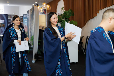 Official photos from Ceremony 2 of the TWoA Tāmaki Makaurau 2025 Graduations (November Ceremonies) held at Church Unlimited, Glendene, Auckland, New Zealand at 5pm on Tuesday, 11 November, 2025. Photography by Mike Walen & InstaBooth / KeyImagery Photography. Copyright: © 2025 Te Wānanga o Aotearoa.