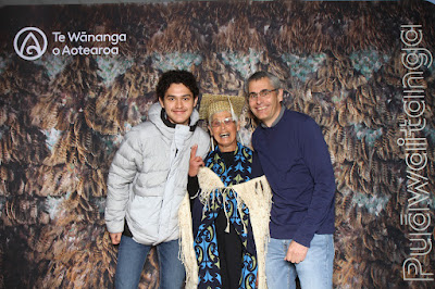 Booth photo from the TWoA Waiariki 2023 Graduations (Waiwhero), held at Te Puia, Rotorua, Bay of Plenty, New Zealand on Friday, 12 May, 2023. Photo: Instabooth by KeyImagery. Copyright: © Te Wānanga o Aotearoa.