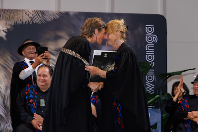 Photo from the TWoA Te Tai Tokerau (Kaikohe) 2025 Graduation held at the War Memorial Hall in Kaikohe, Northland, New Zealand on Tuesday, 15 April, 2025. Photo by Mike Walen / KeyImagery Photography. Copyright: © 2025 Te Wānanga o Aotearoa.