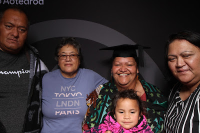 Booth photo from the TWoA Tainui 2019 Graduations (Ceremony 3),  held at Hamilton Boys' High School, Hamilton, New Zealand. Taken: Thursday 18 April 2019. Photo: InstaBooth / KeyImagery Photography. Copyright: © Te Wānanga o Aotearoa.