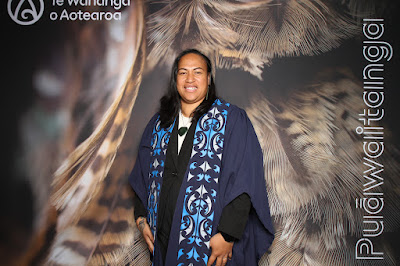 Booth photo from the TWoA Waiariki 2024 Graduations (Kawerau), held at Rautahi Marae, Kawerau, Bay of Plenty, New Zealand on Friday, 17 May, 2023. Photo: InstaBooth by KeyImagery Photography. Copyright: © Te Wānanga o Aotearoa.