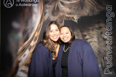 Booth photo from the TWoA Tainui 2025 Graduations (Ceremony 2 @ 2pm) held at Claudelands Event Centre in Hamilton, Waikato, New Zealand on Tuesday, 29 April, 2025. Photography by InstaBooth / KeyImagery Photography. Copyright: © 2025 Te Wānanga o Aotearoa.