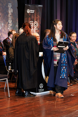 Photo from the TWoA Tāmaki Makaurau 2023 Graduations (Ceremony 2 @ 3pm), held at the Due Drop Events Centre, Manukau, Auckland, New Zealand on Wednesday, 7 June, 2023. Photo: Mike Walen / KeyImagery Photography. Copyright: © Te Wānanga o Aotearoa.