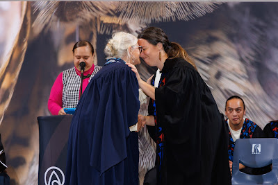 Photo from the TWoA Te Tai Tokerau (Kaikohe) 2025 Graduation held at the War Memorial Hall in Kaikohe, Northland, New Zealand on Tuesday, 15 April, 2025. Photo by Mike Walen / KeyImagery Photography. Copyright: © 2025 Te Wānanga o Aotearoa.