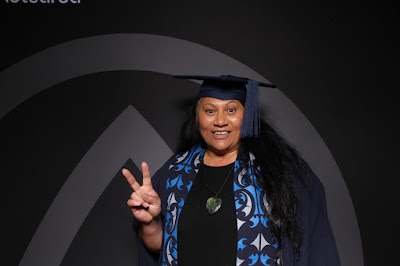 Booth photo from the TWoA Tainui 2019 Graduations (Ceremony 3),  held at Hamilton Boys' High School, Hamilton, New Zealand. Taken: Thursday 18 April 2019. Photo: InstaBooth / KeyImagery Photography. Copyright: © Te Wānanga o Aotearoa.