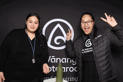 Photo from the TWoA Tāmaki Makaurau 2023 Graduations (Ceremony 4 @ 10am), held at the Due Drop Events Centre, Manukau, Auckland, New Zealand on Thursday, 8 June, 2023. Photo: InstaBooth by KeyImagery Photography. Copyright: © Te Wānanga o Aotearoa.
