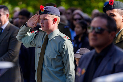 Photo from the Anzac Civic Parade/Service held at Memorial Park, Hamilton, New Zealand. Taken: Sunday, 25 April 2021. Photo: Mike Walen / KeyImagery Photography. Copyright: © Hamilton City Council.