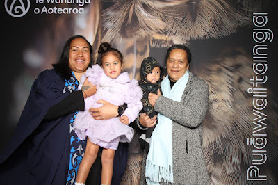 Booth photo from the TWoA Waiariki 2024 Graduations (Kawerau), held at Rautahi Marae, Kawerau, Bay of Plenty, New Zealand on Friday, 17 May, 2023. Photo: InstaBooth by KeyImagery Photography. Copyright: © Te Wānanga o Aotearoa.