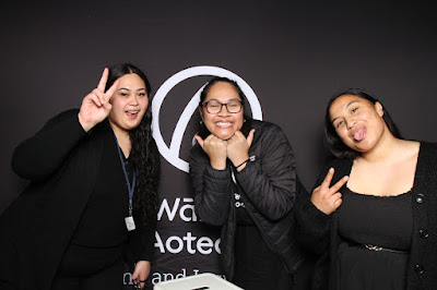 Photo from the TWoA Tāmaki Makaurau 2023 Graduations (Ceremony 4 @ 10am), held at the Due Drop Events Centre, Manukau, Auckland, New Zealand on Thursday, 8 June, 2023. Photo: InstaBooth by KeyImagery Photography. Copyright: © Te Wānanga o Aotearoa.