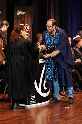 Photo from the TWoA Tāmaki Makaurau 2023 Graduations (Ceremony 2 @ 3pm), held at the Due Drop Events Centre, Manukau, Auckland, New Zealand on Wednesday, 7 June, 2023. Photo: Mike Walen / KeyImagery Photography. Copyright: © Te Wānanga o Aotearoa.