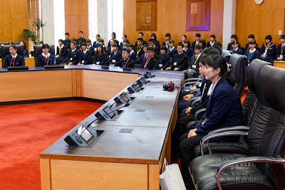 Photo from the Saitama Schools' Visit to Hamilton City Council, Hamilton, New Zealand. Taken: Tuesday, 7 August 2018. Photography: Mike Walen / KeyImagery Photography. Copyright: © Hamilton City Council