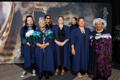Photo from the TWoA Tainui 2025 Graduations (Ceremony 1 @ 10am) held at Claudelands Event Centre in Hamilton, Waikato, New Zealand on Tuesday, 29 April, 2025. Photography by Terini Rangitaawa for KeyImagery Photography. Copyright: © 2025 Te Wānanga o Aotearoa.