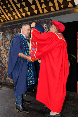 Photo from the TWoA Waiariki 2023 Graduations (Waiwhero), held at Te Puia, Rotorua, Bay of Plenty, New Zealand on Friday, 12 May, 2023. Photo: Mike Walen / KeyImagery Photography. Copyright: © Te Wānanga o Aotearoa.
