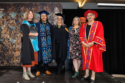 Photo from the TWoA Waiariki 2023 Graduations (Waiwhero), held at Te Puia, Rotorua, Bay of Plenty, New Zealand on Friday, 12 May, 2023. Photo: Mike Walen / KeyImagery Photography. Copyright: © Te Wānanga o Aotearoa.