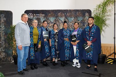 Photo from the TWoA Waiariki 2023 Graduations (Whakatāne), held at the Baptist Church, WHakatāne, Bay of Plenty, New Zealand on Wednesday, 17 May, 2023. Photo: Mike Walen / KeyImagery Photography. Copyright: © Te Wānanga o Aotearoa.