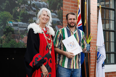 Photo from the HCC NZ Citizenship Ceremony (Afternoon) held in The Atrium, Wintec/Te Pukenga, Hamilton, Waikato, New Zealand at 3:30pm on Monday, 12 February, 2024. Photo: Mike Walen / KeyImagery Photography. Copyright: © Hamilton City Council.