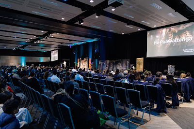 Photo from the TWoA Tainui 2025 Graduations (Ceremony 1 @ 10am) held at Claudelands Event Centre in Hamilton, Waikato, New Zealand on Tuesday, 29 April, 2025. Photography by Mike Walen / KeyImagery Photography. Copyright: © 2025 Te Wānanga o Aotearoa.