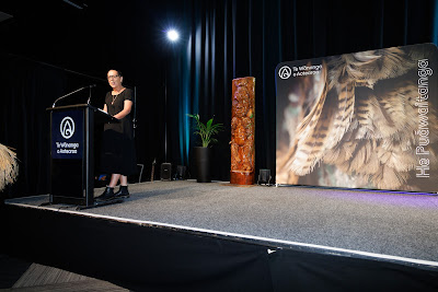 Photo from the TWoA Tainui 2025 Graduations (Ceremony 1 @ 10am) held at Claudelands Event Centre in Hamilton, Waikato, New Zealand on Tuesday, 29 April, 2025. Photography by Mike Walen / KeyImagery Photography. Copyright: © 2025 Te Wānanga o Aotearoa.