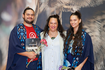 Photo from the TWoA Te Tai Tokerau (Kaitaia) 2025 Graduation held at Te Kura Kaupapa Maori o Pukemiro in Kaitaia, Northland, New Zealand on Monday, 14 April, 2025. Photo by Mike Walen / KeyImagery Photography. Copyright: © 2025 Te Wānanga o Aotearoa.