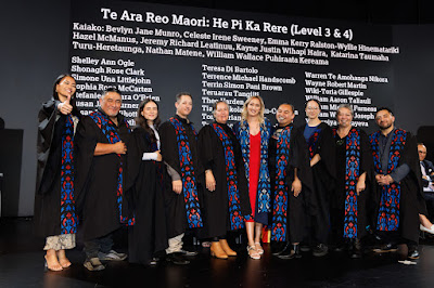 Photo from the TWoA Tāmaki Makaurau 2024 Graduations (Ceremony 3 @ 2pm), held at Church Unlimited, Glendene, Auckland, New Zealand on Tuesday, 25 June, 2024. Photo: Mike Walen / KeyImagery Photography. Copyright: © Te Wānanga o Aotearoa.