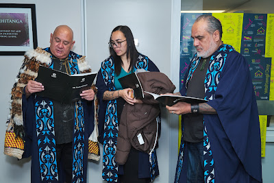 Photo from the TWoA Waiariki 2023 Graduations (Kawerau), held at  Rautahi Marae, Kawerau, Bay of Plenty, New Zealand on Friday, 2 June, 2023. Photo: Alick Saunders for KeyImagery Photography. Copyright: © Te Wānanga o Aotearoa.