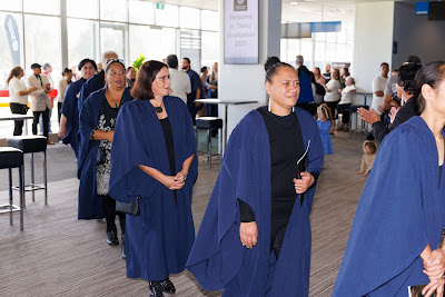 Photo from the TWoA Tainui 2025 Graduations (Ceremony 1 @ 10am) held at Claudelands Event Centre in Hamilton, Waikato, New Zealand on Tuesday, 29 April, 2025. Photography by Mike Walen / KeyImagery Photography. Copyright: © 2025 Te Wānanga o Aotearoa.