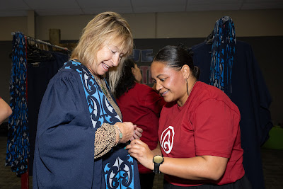 Photo from the TWoA Waiariki 2025 Graduation (Tauranga Moana), held at the Bethlehem Baptist Church in Tauranga, Bay of Plenty, New Zealand on Friday, 2 May, 2025. Photo by Alick Saunders for KeyImagery Photography. Copyright: © 2025 Te Wānanga o Aotearoa.