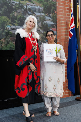 Photo from the HCC NZ Citizenship Ceremony (Afternoon) held in The Atrium, Wintec/Te Pukenga, Hamilton, Waikato, New Zealand at 3:30pm on Monday, 12 February, 2024. Photo: Mike Walen / KeyImagery Photography. Copyright: © Hamilton City Council.