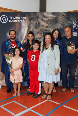 Photo from the TWoA Te Tai Tokerau (Kaitaia) 2025 Graduation held at Te Kura Kaupapa Maori o Pukemiro in Kaitaia, Northland, New Zealand on Monday, 14 April, 2025. Photo by Mike Walen / KeyImagery Photography. Copyright: © 2025 Te Wānanga o Aotearoa.